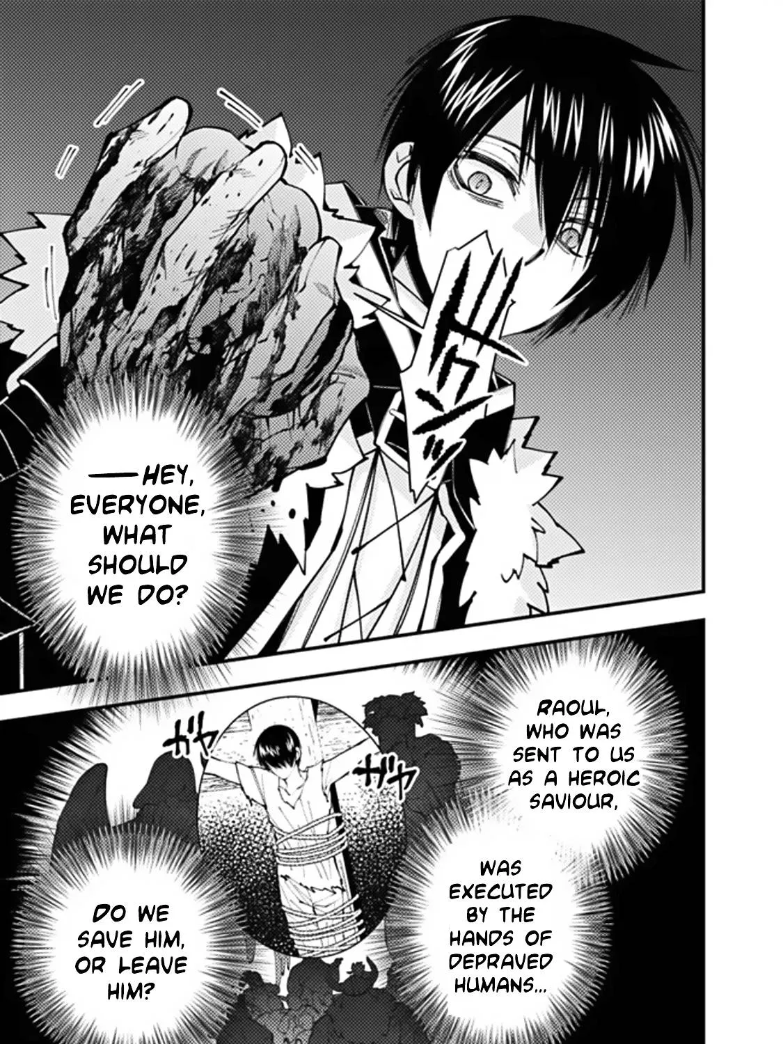 Fukushuu o Koinegau Saikyou Yuusha wa, Yami no Chikara de Senmetsu Musou Suru Chapter 68 page 37 - 