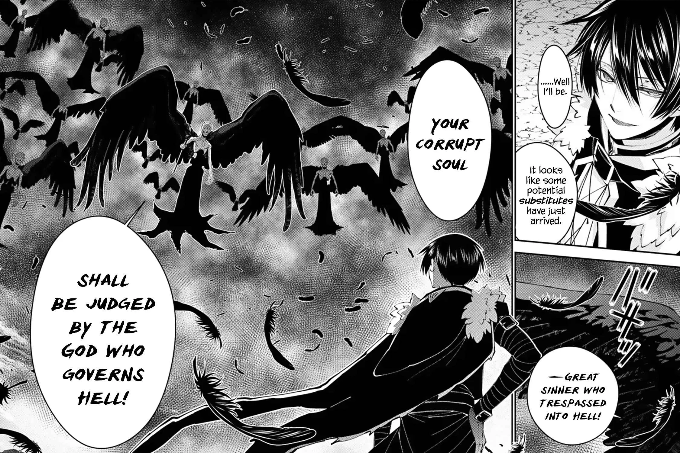Fukushuu o Koinegau Saikyou Yuusha wa, Yami no Chikara de Senmetsu Musou Suru Chapter 69 page 18 - 