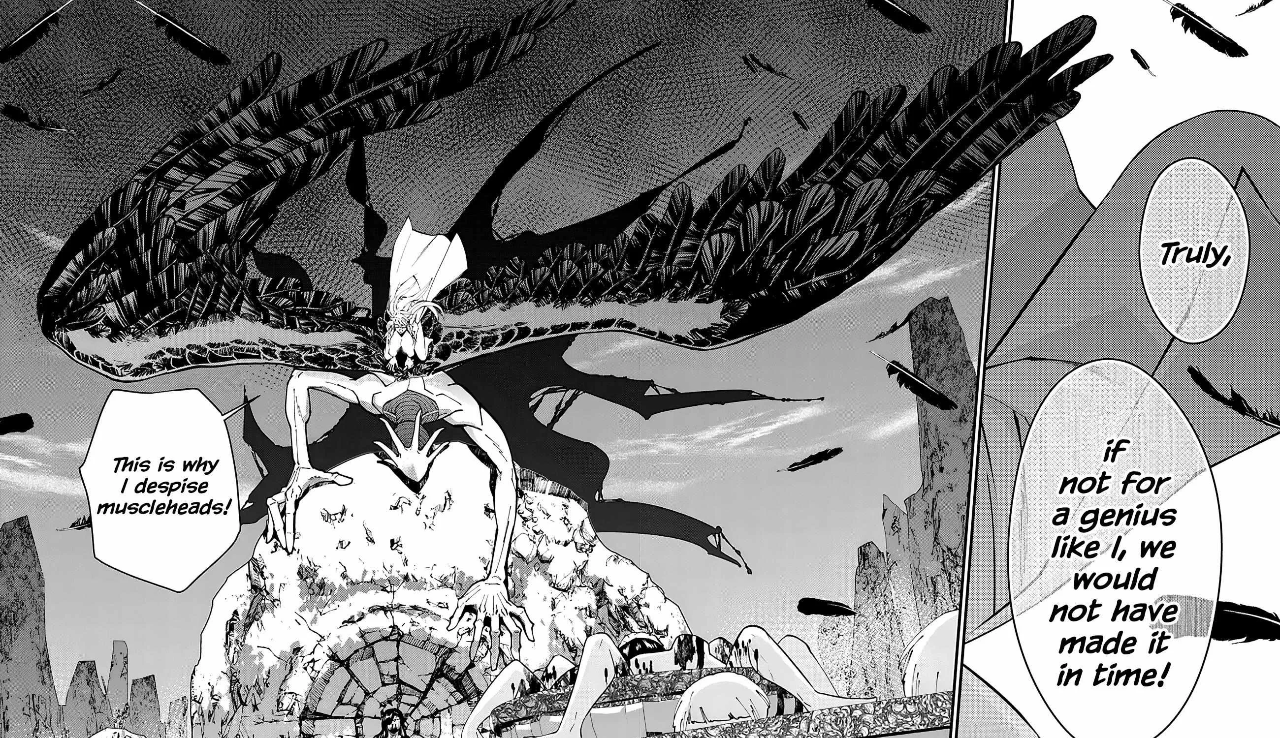 Fukushuu o Koinegau Saikyou Yuusha wa, Yami no Chikara de Senmetsu Musou Suru Chapter 75 page 44 - 
