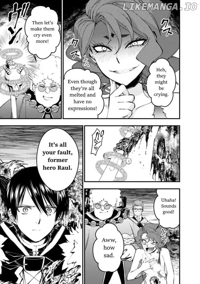 Fukushuu o Koinegau Saikyou Yuusha wa, Yami no Chikara de Senmetsu Musou Suru Chapter 99 page 13 - 