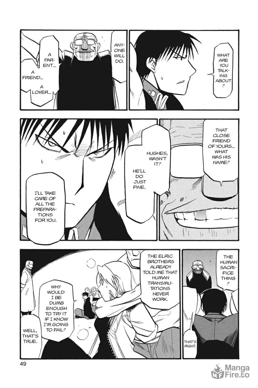 Fullmetal Alchemist Chapter 100 page 42 - 