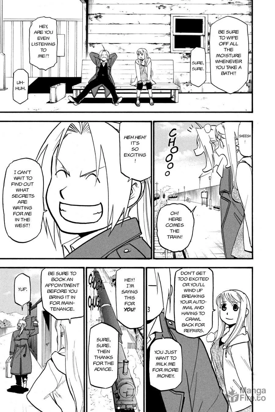 Fullmetal Alchemist Chapter 108 page 99 - 