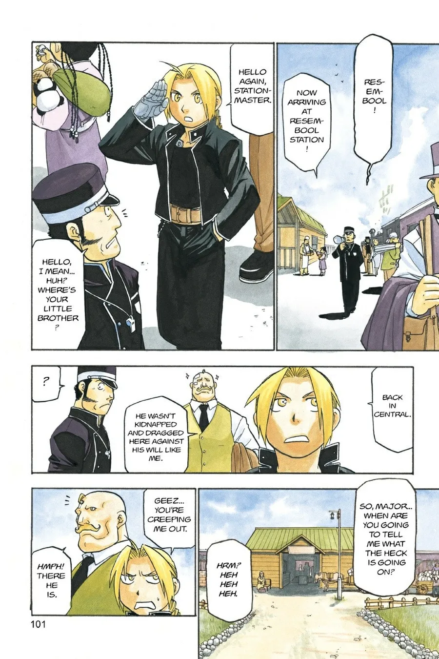 Fullmetal Alchemist Chapter 40 page 1 - 