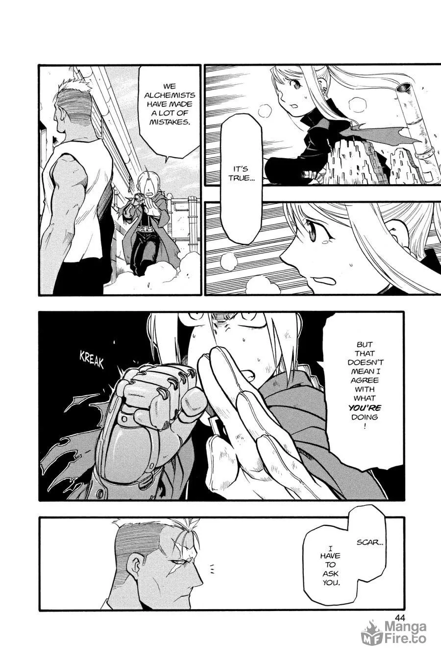 Fullmetal Alchemist Chapter 46 page 36 - 