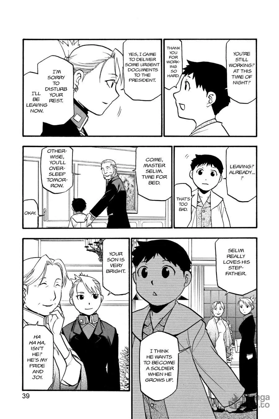 Fullmetal Alchemist Chapter 70 page 33 - 