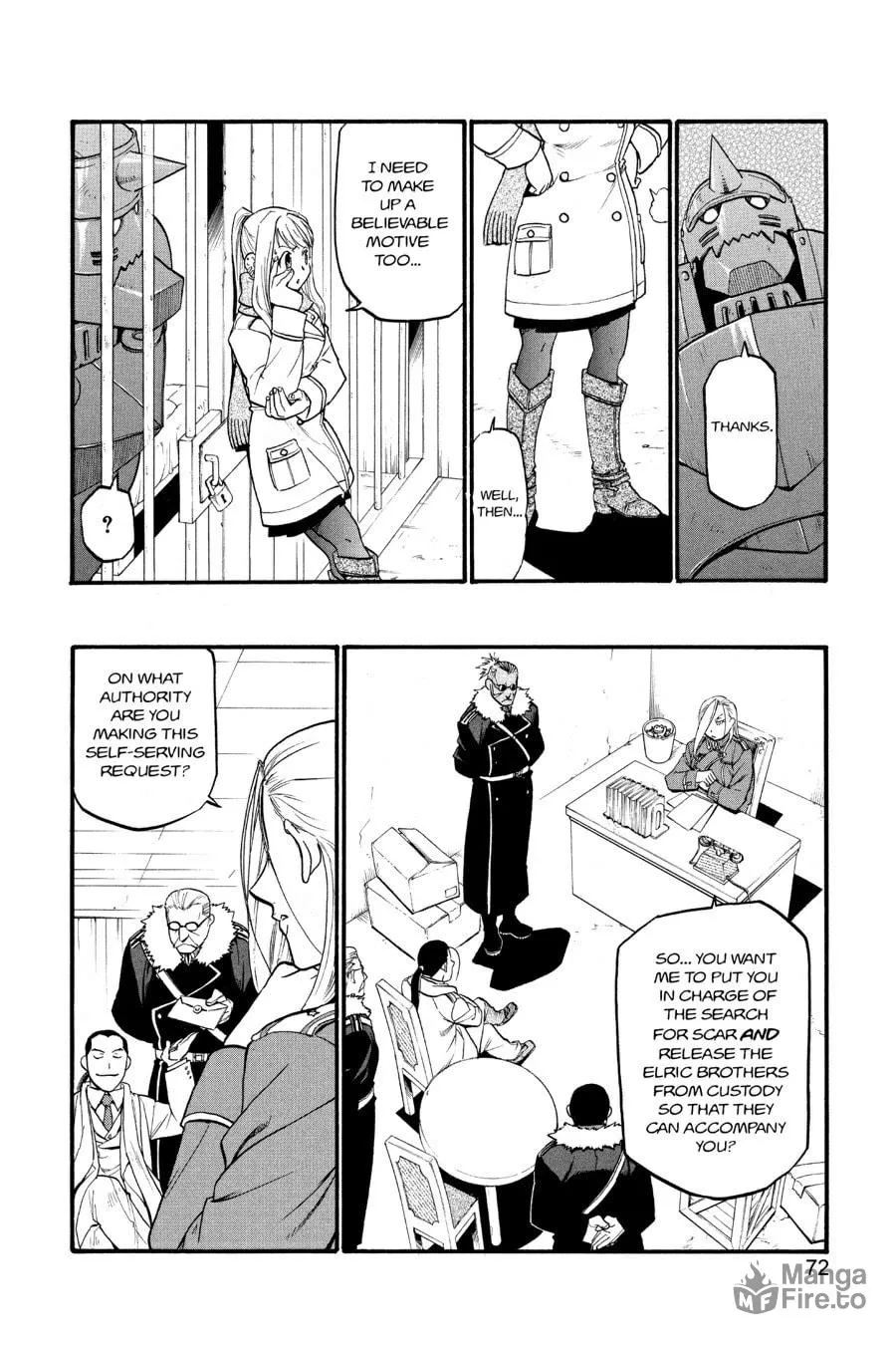Fullmetal Alchemist Chapter 71 page 21 - 