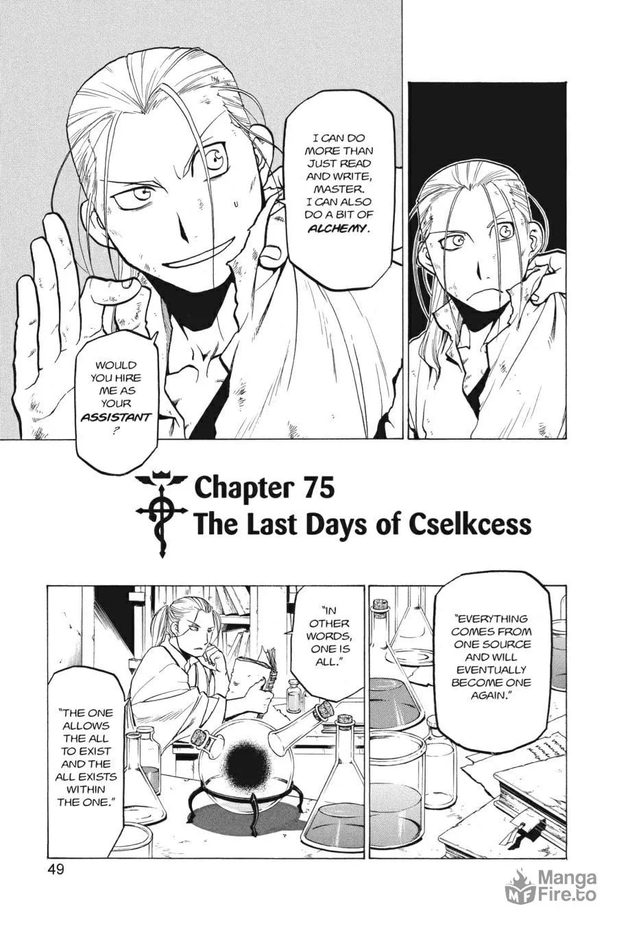 Fullmetal Alchemist Chapter 75 page 3 - 