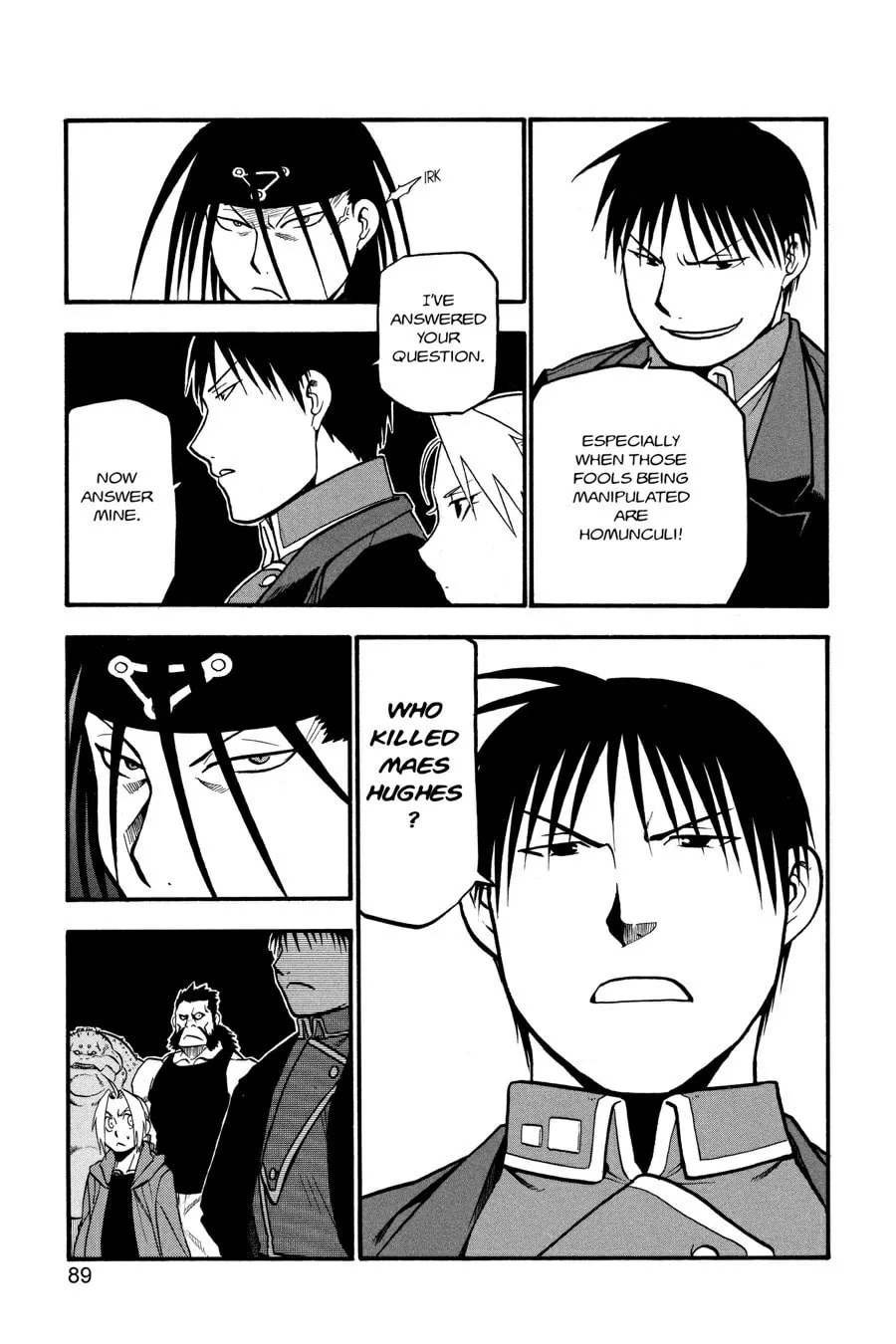 Fullmetal Alchemist Chapter 93 page 37 - 