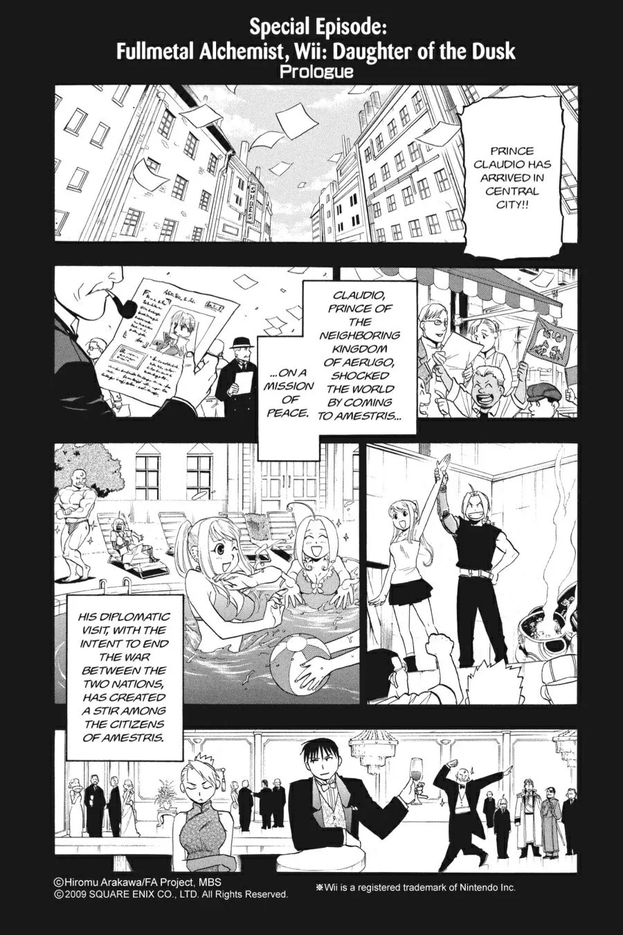 Fullmetal Alchemist Chapter 99.5 page 1 - 