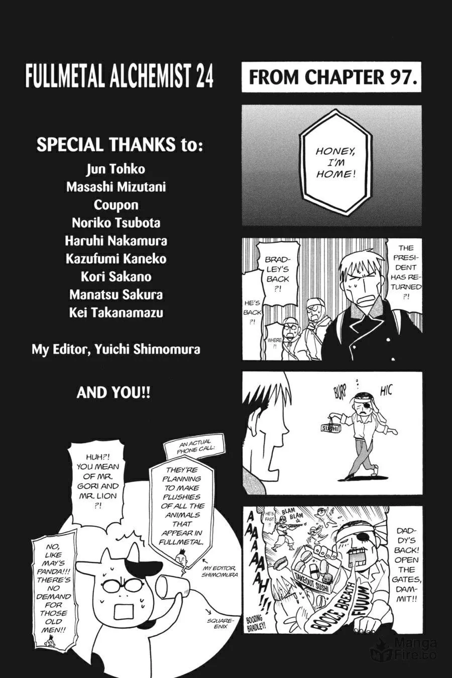 Fullmetal Alchemist Chapter 99.5 page 9 - 