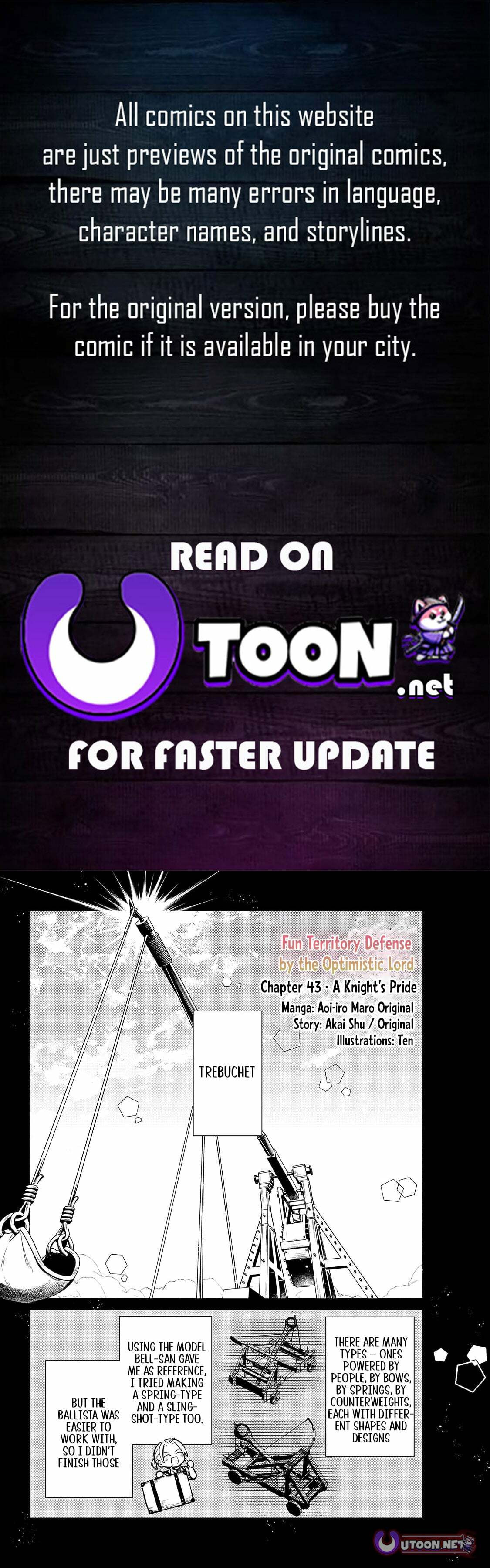 Fun Territory Defense by the Optimistic Lord Chapter 43.1 page 1 - 