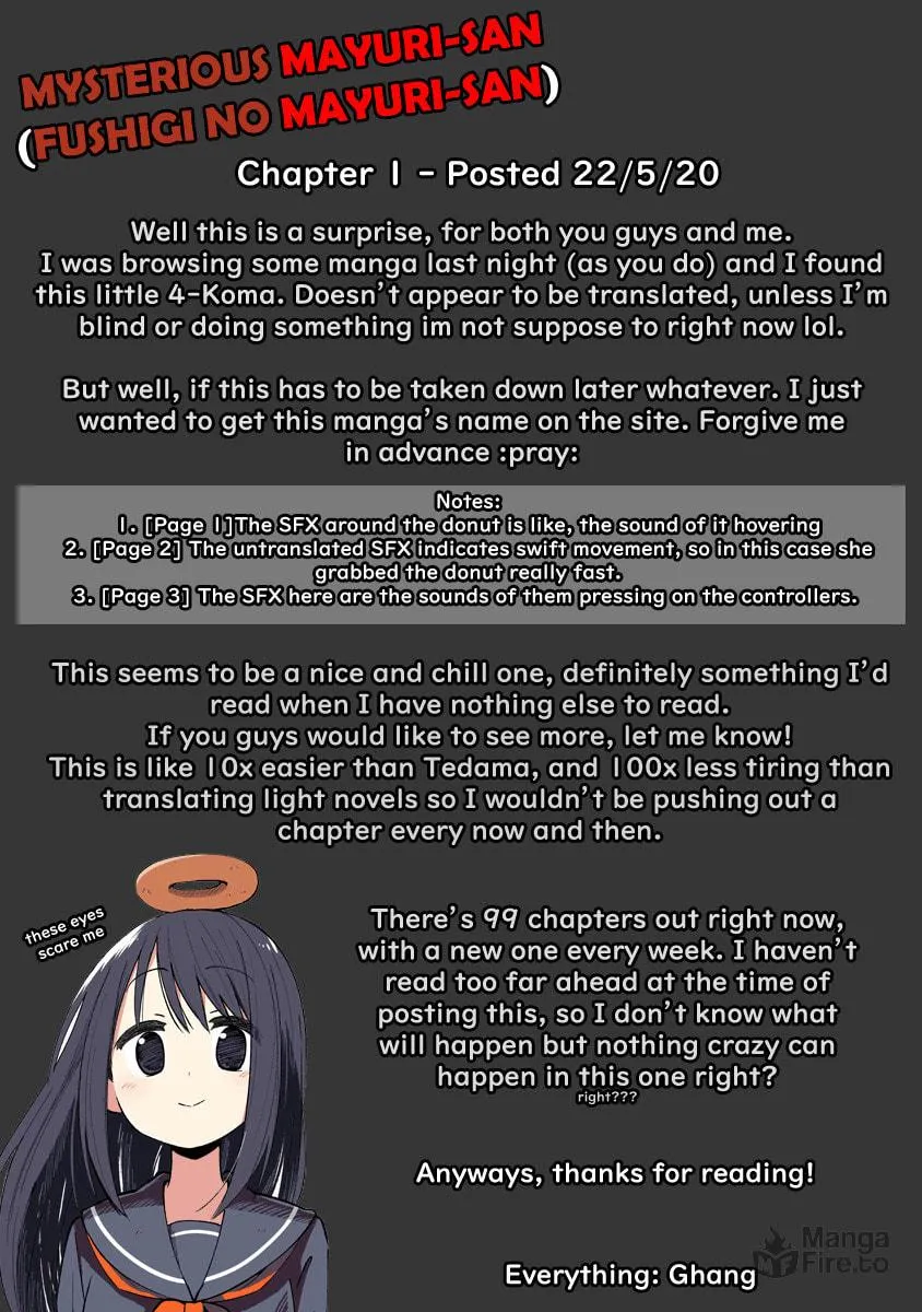 Fushigi no Mayuri-san Chapter 1 page 9 - 