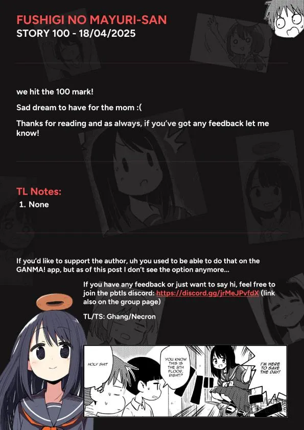 Fushigi no Mayuri-san Chapter 100 page 9 - 