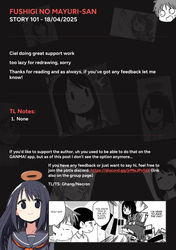 Fushigi no Mayuri-san Chapter 101 page 9 - 