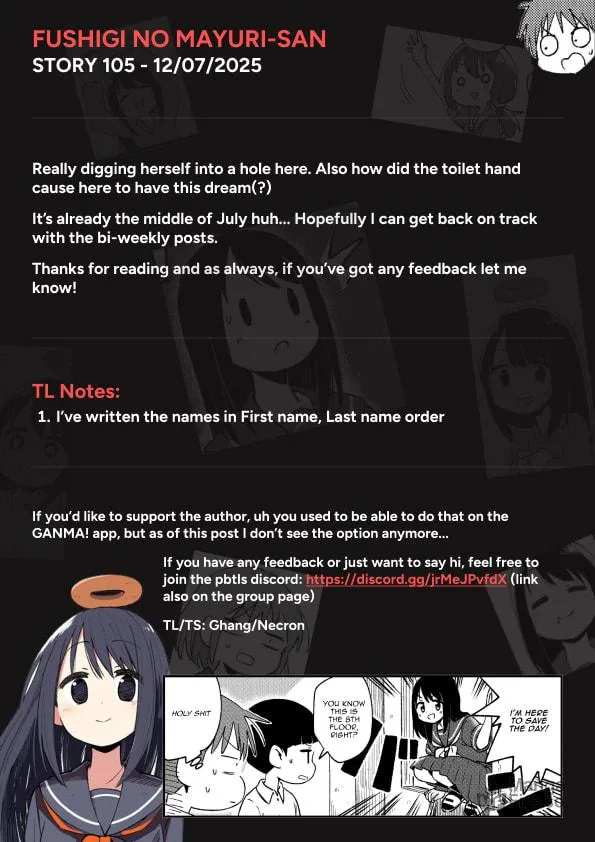 Fushigi no Mayuri-san Chapter 105 page 9 - 
