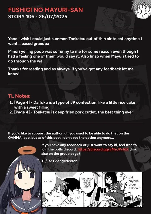 Fushigi no Mayuri-san Chapter 106 page 9 - 