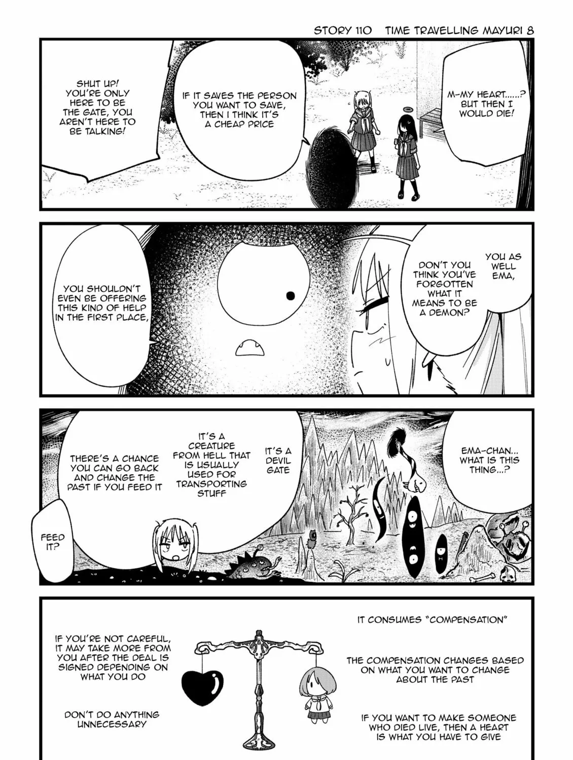 Fushigi no Mayuri-san Chapter 110 page 1 - 