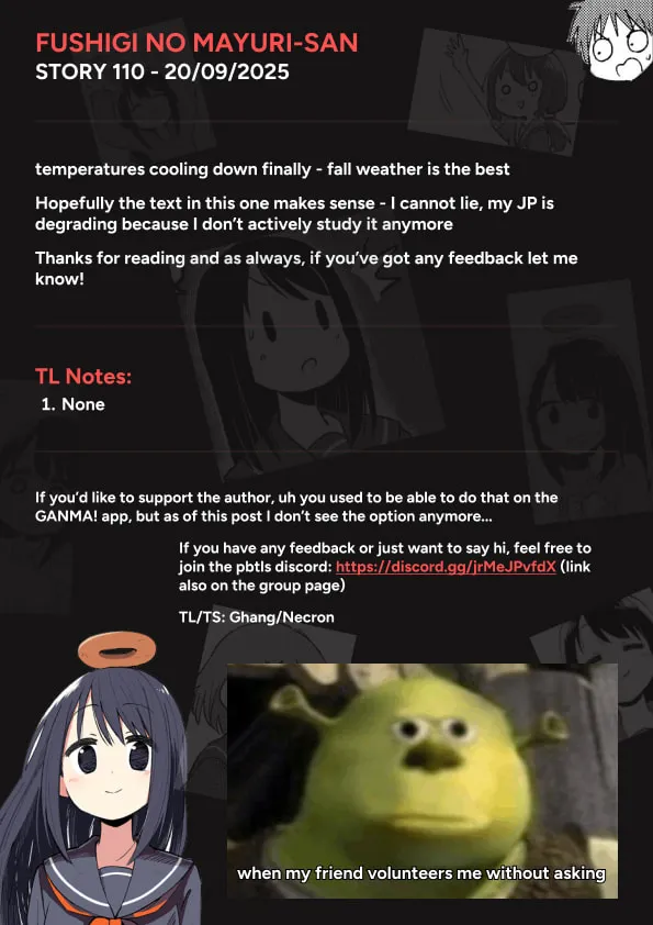 Fushigi no Mayuri-san Chapter 110 page 9 - 