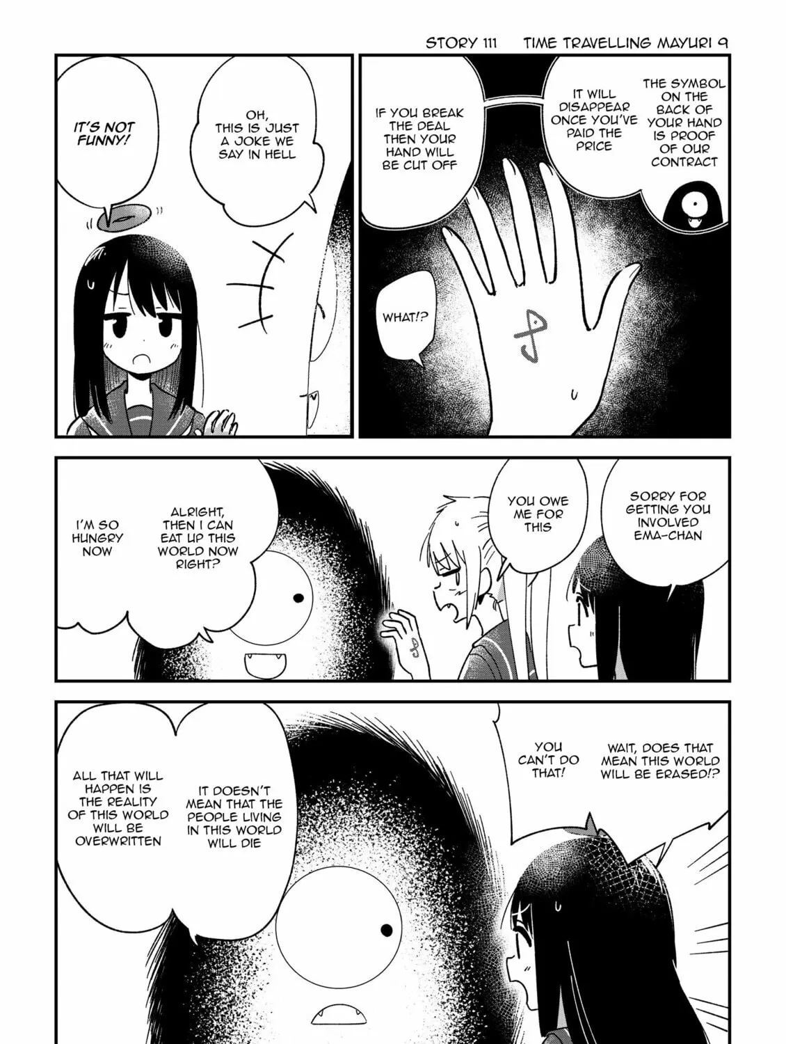 Fushigi no Mayuri-san Chapter 111 page 1 - 