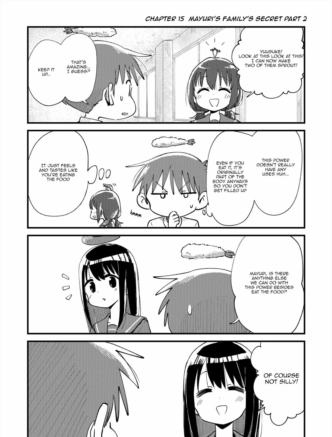 Fushigi no Mayuri-san Chapter 15 page 1 - 