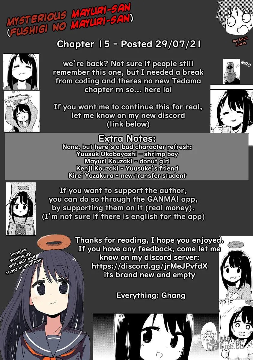 Fushigi no Mayuri-san Chapter 15 page 9 - 