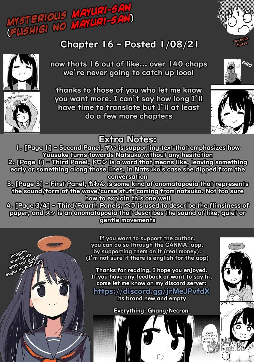 Fushigi no Mayuri-san Chapter 16 page 9 - 