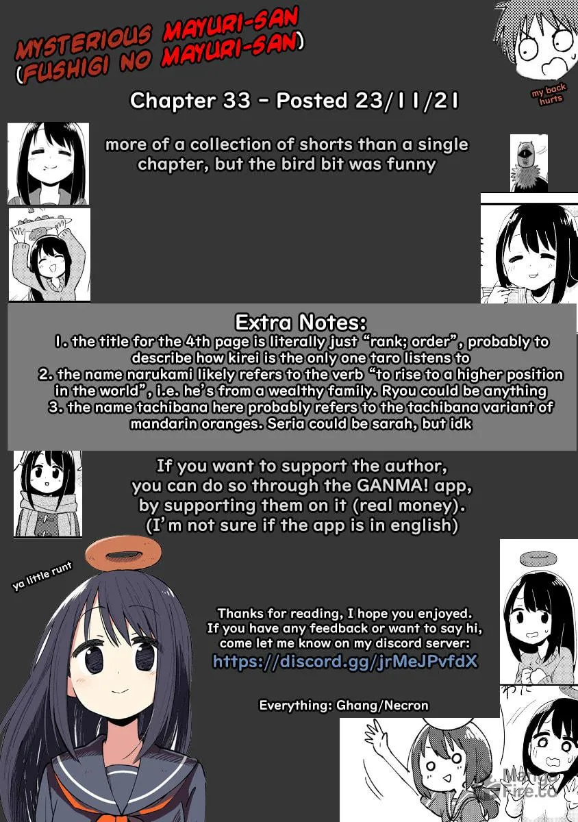 Fushigi no Mayuri-san Chapter 33 page 9 - 