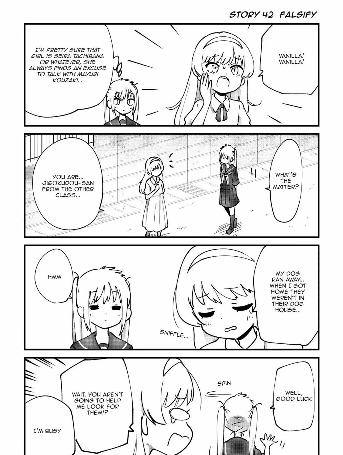 Fushigi no Mayuri-san Chapter 42 page 1 - 