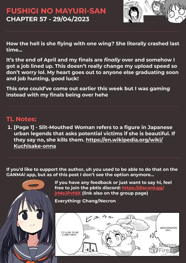 Fushigi no Mayuri-san Chapter 57 page 9 - 