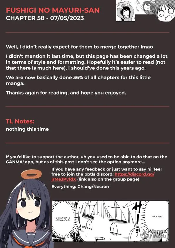 Fushigi no Mayuri-san Chapter 58 page 9 - 