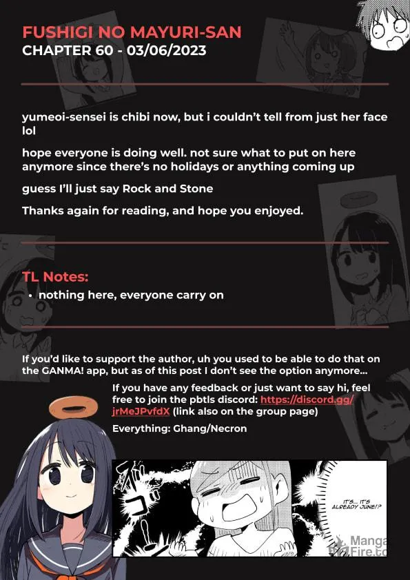 Fushigi no Mayuri-san Chapter 60 page 9 - 
