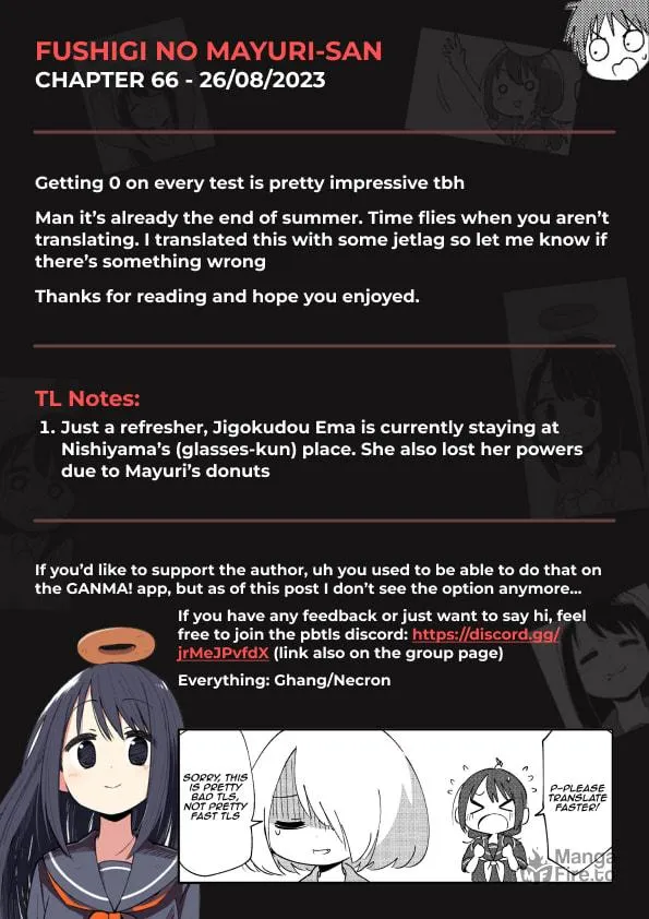 Fushigi no Mayuri-san Chapter 66 page 9 - 