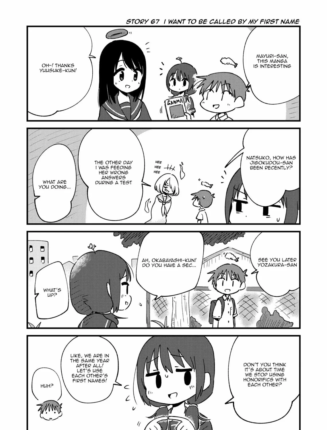 Fushigi no Mayuri-san Chapter 67 page 1 - 