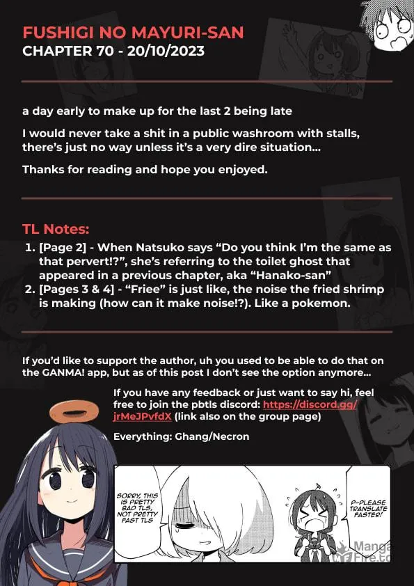 Fushigi no Mayuri-san Chapter 70 page 9 - 