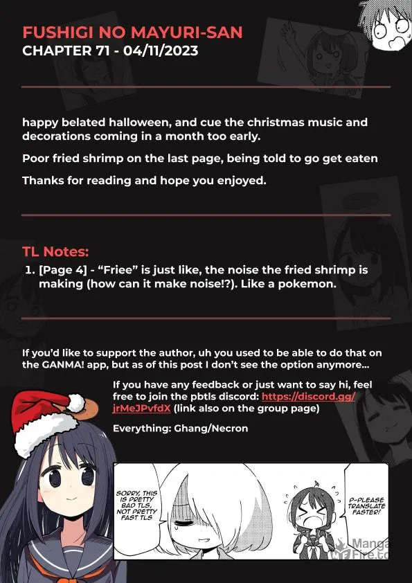 Fushigi no Mayuri-san Chapter 71 page 9 - 