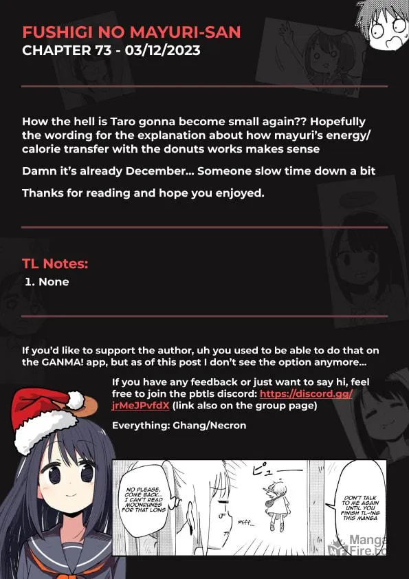 Fushigi no Mayuri-san Chapter 73 page 9 - 