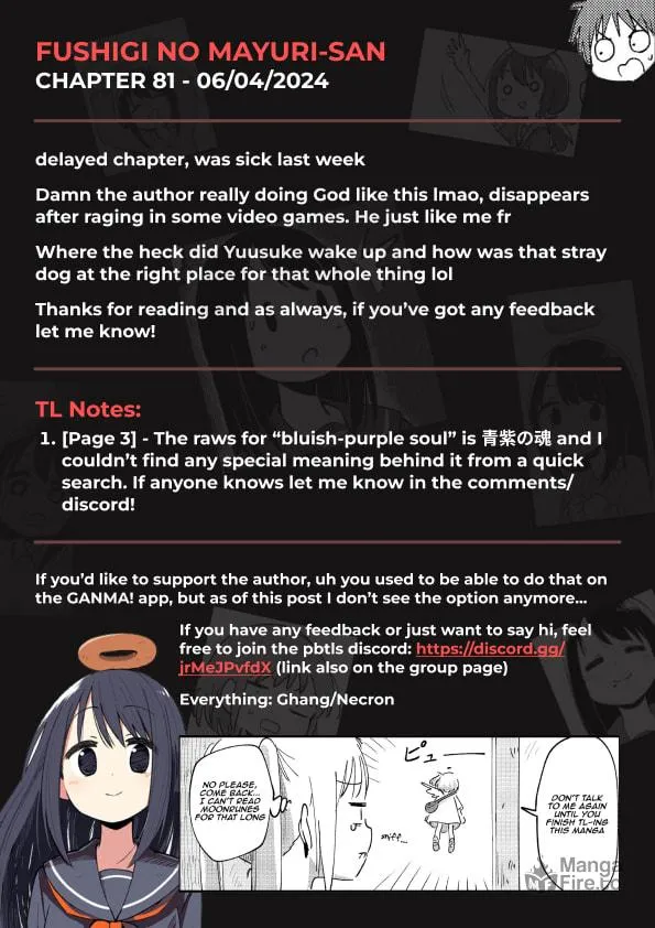 Fushigi no Mayuri-san Chapter 81 page 9 - 