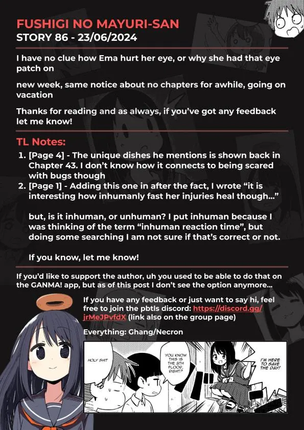 Fushigi no Mayuri-san Chapter 86 page 9 - 