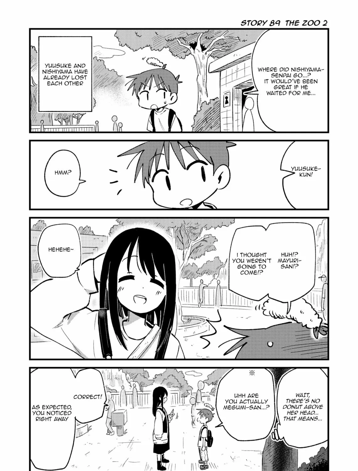 Fushigi no Mayuri-san Chapter 89 page 1 - 