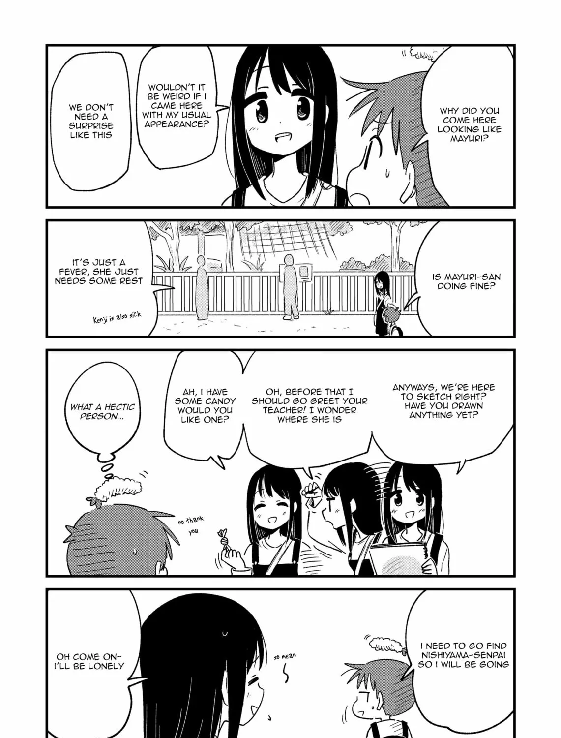 Fushigi no Mayuri-san Chapter 89 page 3 - 