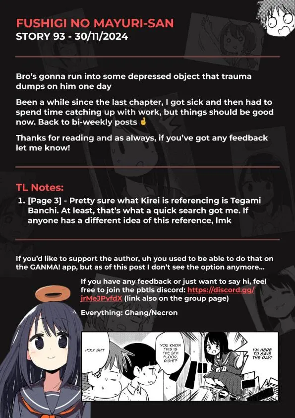 Fushigi no Mayuri-san Chapter 93 page 9 - 
