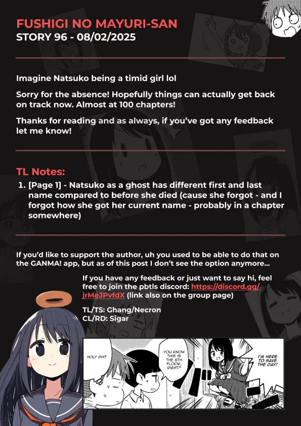 Fushigi no Mayuri-san Chapter 96 page 9 - 