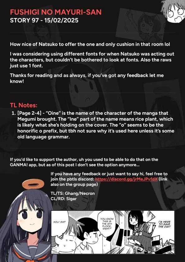 Fushigi no Mayuri-san Chapter 97 page 9 - 