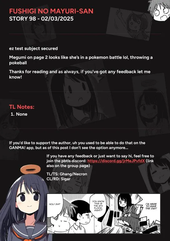Fushigi no Mayuri-san Chapter 98 page 9 - 
