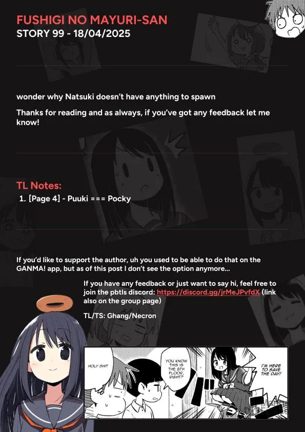 Fushigi no Mayuri-san Chapter 99 page 9 - 