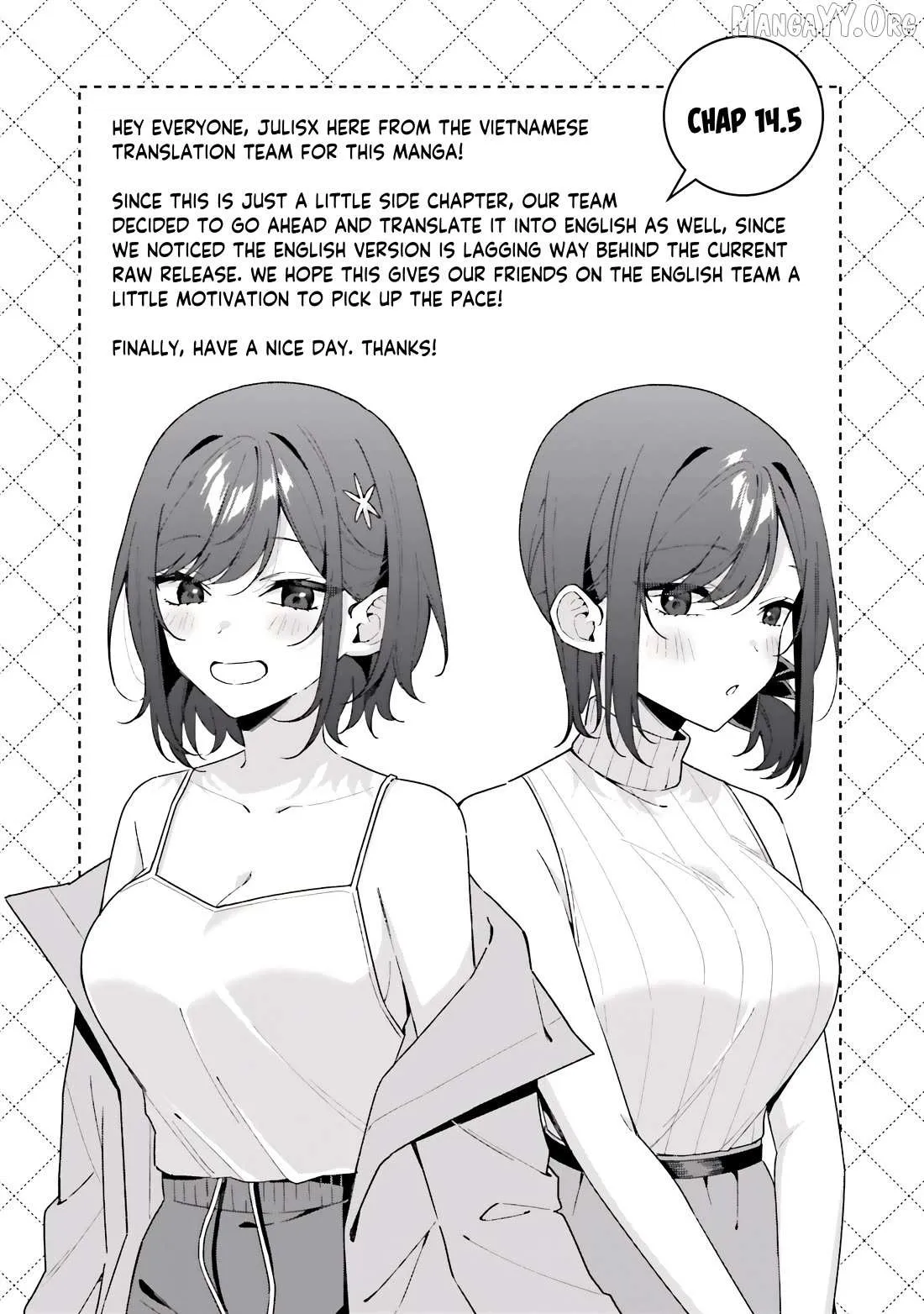 Futago Matomete "Kanojo" ni Shinai? Chapter 14.5 page 6 - 