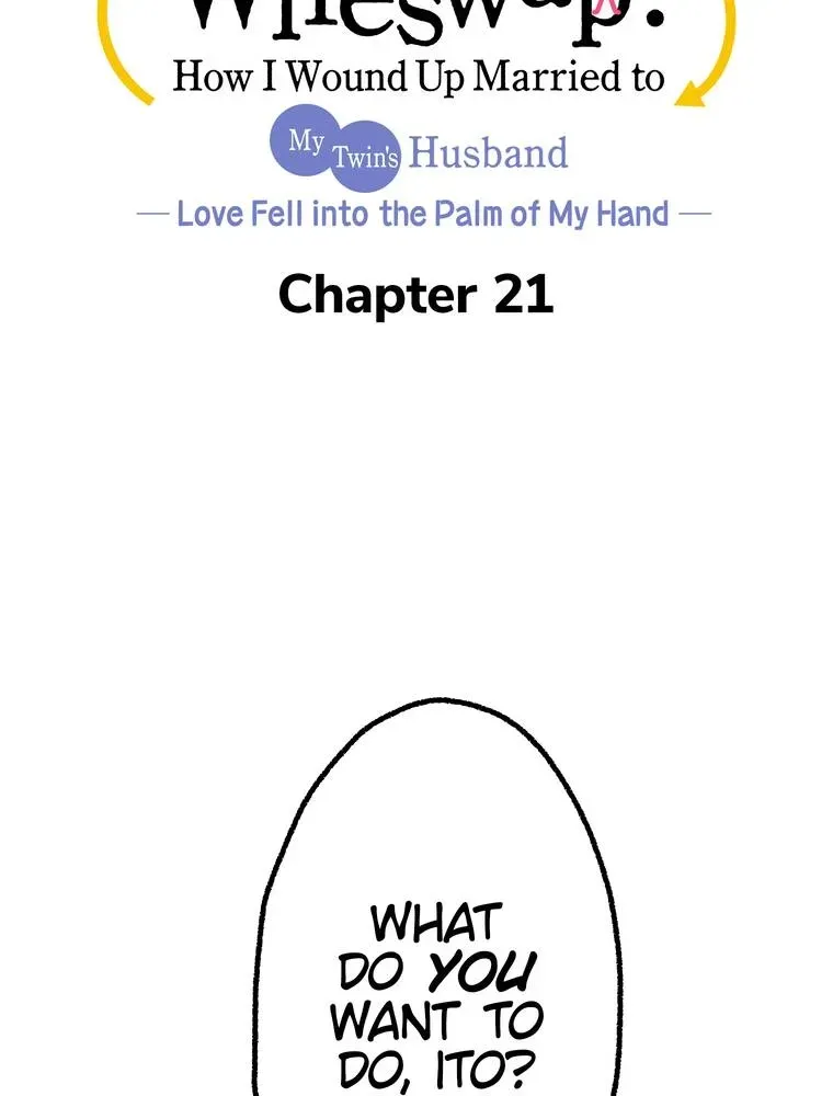 Futago na Watashitachi no Irekawari Kon - Otoshita Ai wa, Itosezu Tenohira ni Chapter 21 page 37 - 