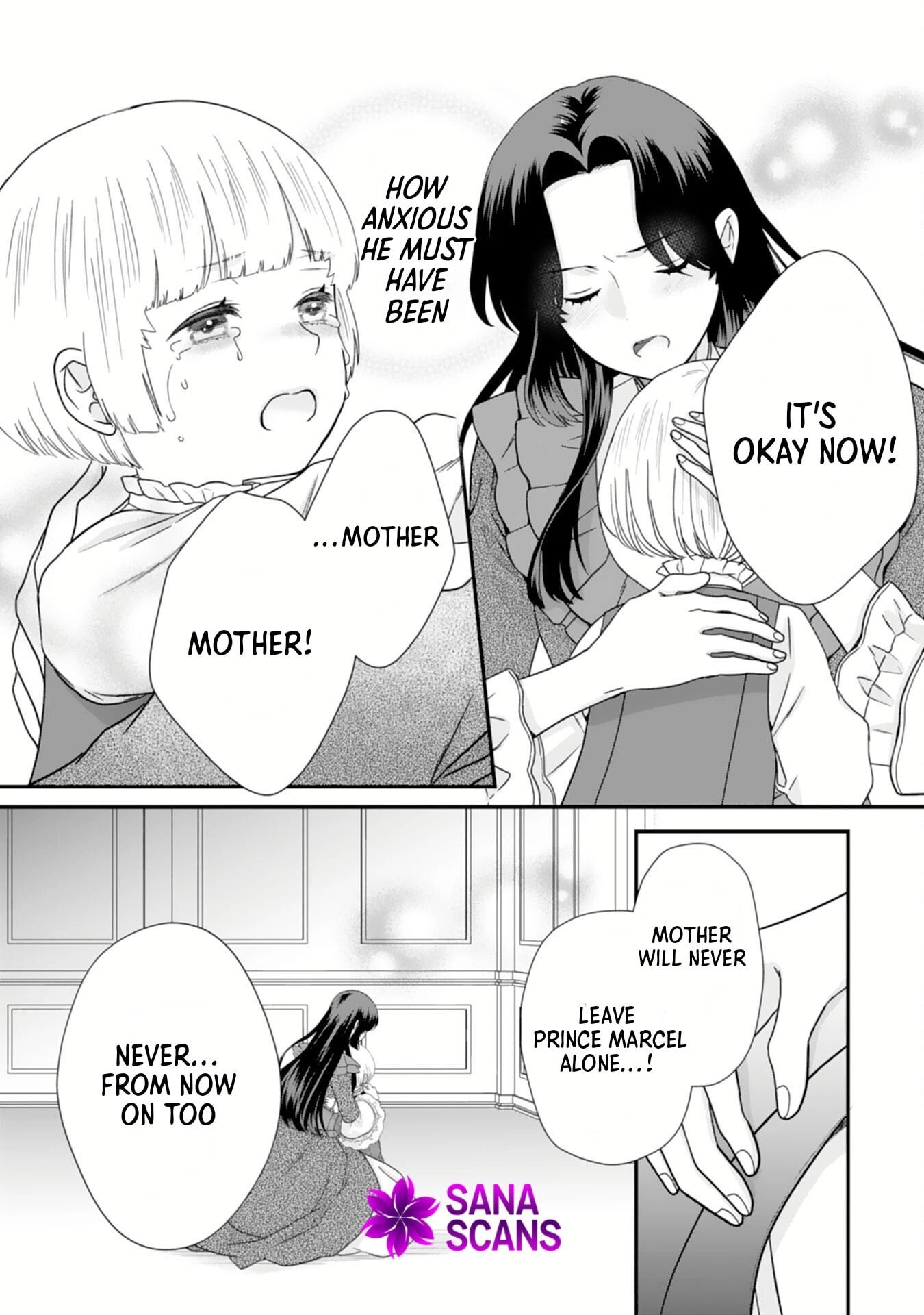 Futago Ouji no Mamahaha ni Narimashite: Kiraware Akujo desu ga, Sonna Koto yori Musuko-tachi ga Kawaisugite Komarimasu Chapter 11 page 13 - 