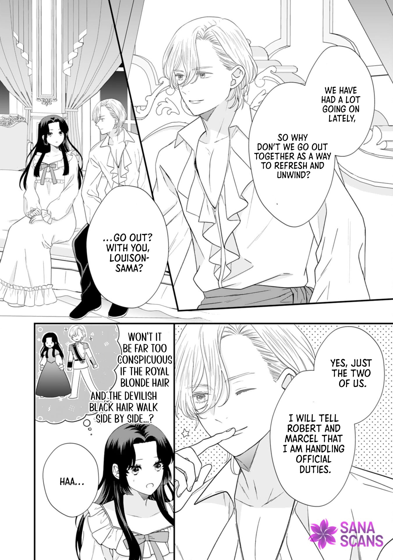 Futago Ouji no Mamahaha ni Narimashite: Kiraware Akujo desu ga, Sonna Koto yori Musuko-tachi ga Kawaisugite Komarimasu Chapter 12 page 30 - 
