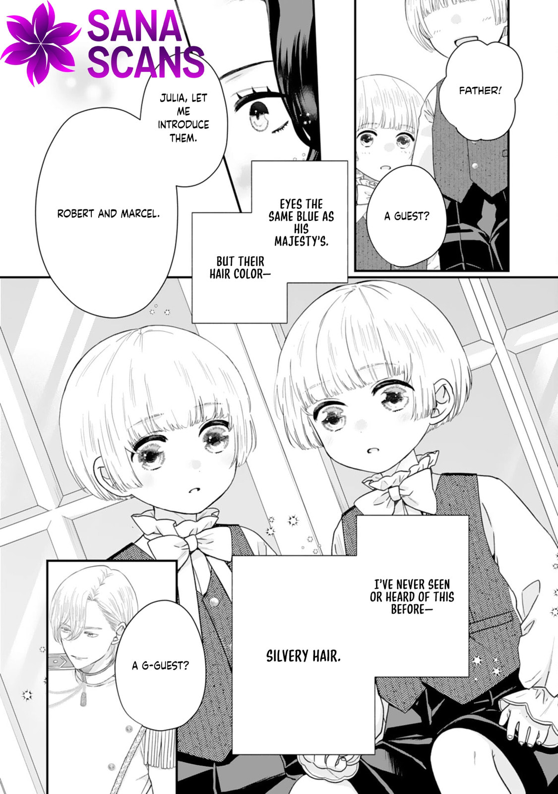 Futago Ouji no Mamahaha ni Narimashite: Kiraware Akujo desu ga, Sonna Koto yori Musuko-tachi ga Kawaisugite Komarimasu Chapter 2 page 28 - 